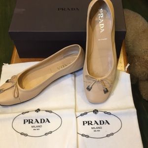 Prada flats size 38